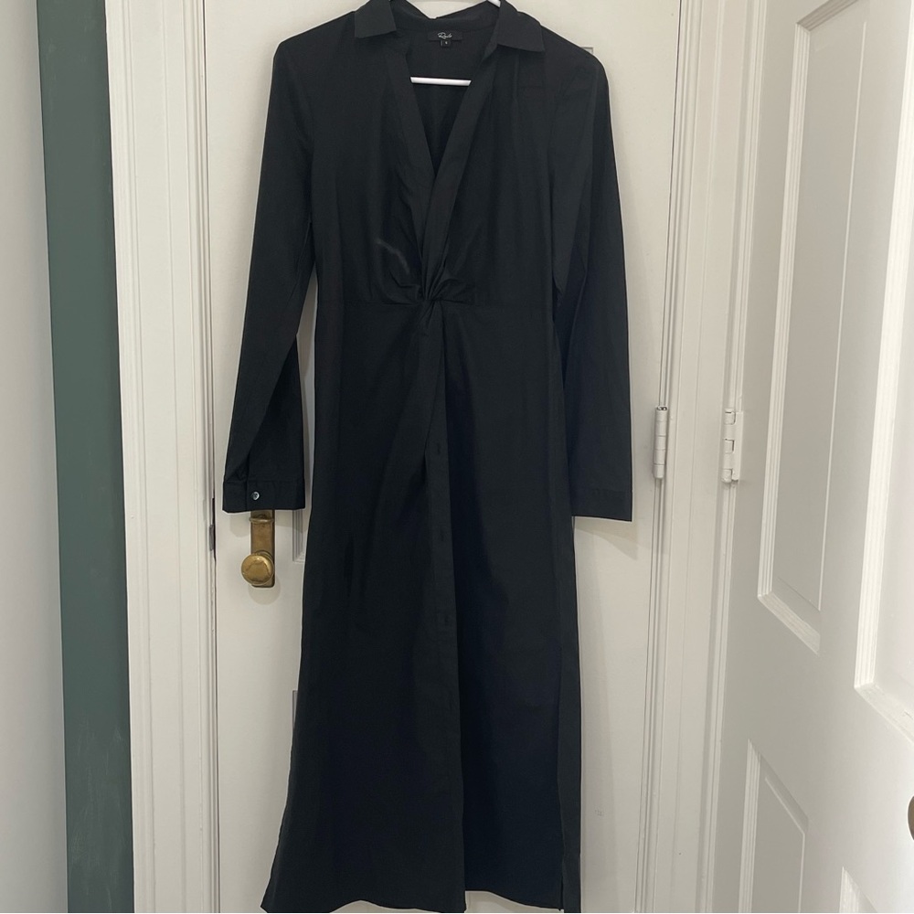 NWOT RAILS Irie Black Dress Small Retail $259 - Picture 6 of 8